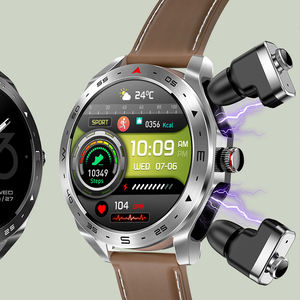 Reloj Inteligente DF T95 con Auriculares Inalámbricos TWS BT, Pantalla Grande HD, Monitoreo de Salud, +100 Deportes, Batería de 400mAh, Resistente al Agua IP67 - Product Image 2