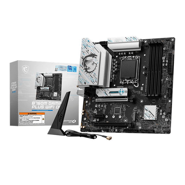 Professional  Motherboard B760M GAMING PLUS WIFI DDR4 Socket LGA1700 Gaming Motherboard