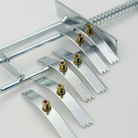 Outil de réparation pour boîtier de jonction de type 86 (version cassette) - Clip de support, vis et outil à griffes pour interrupteur mural de type 86