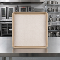 Papier sulfurisé de qualité alimentaire, imprimé sur mesure, antiadhésif, imperméable, pré-découpé, en feuille plate pour pain, OEM ODM