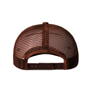 2026 5-Panel Baumwoll-Mesh Trucker Caps mit Front-Label-<span class=keywords><strong>Patch</strong></span>-Logo und hinten Mesh, gebogener Schirm, strukturierte Kappen, günstiger Preis, amerikanisch - Product Image 5