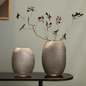 <span class=keywords><strong>Vaso</strong></span> <span class=keywords><strong>in</strong></span> <span class=keywords><strong>Vetro</strong></span> Art Deco Creativo, Semplice ed Elegante, <span class=keywords><strong>Vaso</strong></span> da Tavolo per <span class=keywords><strong>Fiori</strong></span>, per Decorazioni Matrimoniali e Diwali - Product Image 4