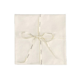 Pochette d'emballage durable personnalisée, sac à cordon écologique en coton pour bijoux, cosmétiques, emballage de produits de marque verte - Product Image 3