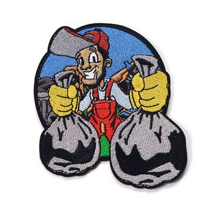 MustHave Support Sports Clothes Embroidered Patches Chenille Large Embroidered Patch - Product Image 1