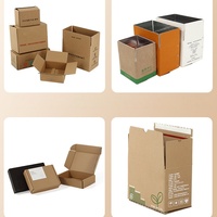 Boîte d'expédition isotherme haut de gamme en carton, étanche, avec doublure en feuille d'aluminium et gaufrage, pour la chaîne du froid et les aliments surgelés en vrac