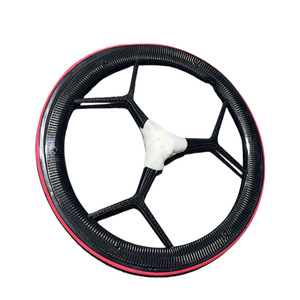 Ruedas de Fibra de Carbono de 24 Pulgadas para Sillas de Ruedas Deportivas, Equipo de Movilidad Manual, Color Negro - Product Image 4