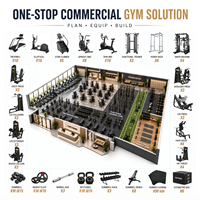 Équipement de fitness commercial complet pour la musculation cardio, fabrication sur mesure OEM TOPTONS, vente en gros directe d'usine