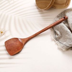 Espátulas de Madera con Mango Largo al por Mayor, Utensilios de Cocina con Logotipo Personalizado - Product Image 3