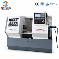 Tour CNC CK6140, machine à tourner CNC horizontale à banc plat pour pièces métalliques, usinage industriel de précision