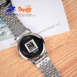 Reloj de Cuarzo de Lujo de Alta Gama para Parejas, Calidad 5A, Correa de Acero Inoxidable, Resistente al Agua, Calendario, Números Romanos - Product Image 6