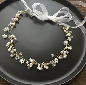 OT Mix Styles-accesorios para el cabello para novia, accesorios para el cabello con perlas de cristal y vides de flores, tocados de boda