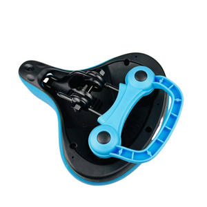 Sillín de bicicleta azul para bicicletas de montaña, cojín de asiento cómodo, uso unisex para adultos Qt 2467691 - Product Image 2