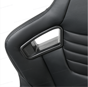 Sièges de voiture noirs de haute qualité, sportifs, réglables, type baquet, pour la simulation de course, pour <span class=keywords><strong>BMW</strong></span> et Honda, en cuir. - Product Image 5