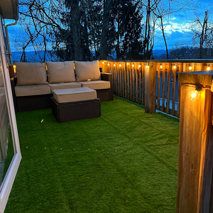 <span class=keywords><strong>Gazon</strong></span> artificiel synthétique ultra-durable et robuste avec base anti-fatigue pour les terrasses commerciales à fort trafic - Product Image 5