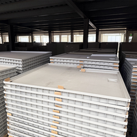 Salle de bain intégrée modulaire, salle de bain tout-en-un avec base SMC, séparation sec/humide, pod de salle de bain complet pour hôtel