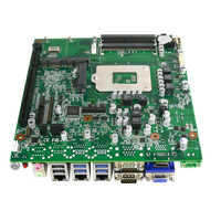 Nouvelle carte mère Mini ITX directe d'usine LGA1151 Puce Intel H110 6e 7e génération 3LAN 9USB SATA DDR4 Double canal Serveur Industriel