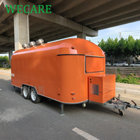 WECARE Remolque de Comida Móvil Personalizado para Cafetería, Bar, Kebab, Helados, Ideal para Festivales, Ferias y Eventos al Aire Libre
