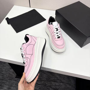 Zapatillas Deportivas Tejidas Transpirables con Suela Gruesa para Primavera y Verano, Versátiles para Mujer, Casuales, que Aumentan la Estatura - Product Image 4