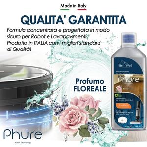 Phure Concentrated Detergent 1000ml For <b>Floor</b> <b>Cleaning</b> And Vacuuming Robots Multisurface Sanitizer Streak Free - Product Image 3