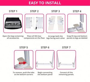 Custom Backlit SEG Lightbox SEG <b>Light</b> Box <b>Sign</b> - Silicone Edge Slim <b>Light</b> Boxes - Product Image 5