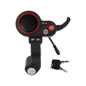 Với chìa khóa ZQ-100 6 pins <span class=keywords><strong>Scooter</strong></span> Meter chuyển đổi gia tốc cho kugoo <span class=keywords><strong>Scooter</strong></span> phụ kiện với máy gia tốc và hiển thị - Product Image 1