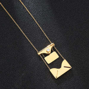 Ожерелье с подвеской из нержавеющей стали - Product Image 2