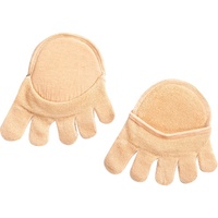 Protège-pieds Invisible en Fiber de bambou, 1 paire, chaussettes d'été pour femmes, sans spectacle, à bout ouvert, vente en gros