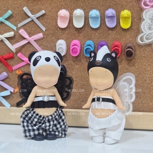 แอ็คชั่นฟิกเกอร์ ชุดโซนี่แองเจิลหลากหลายแบบ 4 ชุด ชุดเดียวกันสีเดียวกัน กระโปรง เดรส กางเกงขายาว และกางเกงยีนส์ขาสั้น อุปกรณ์เสริมตุ๊กตา 60 ชิ้น ส่งฟรี - Product Image 2