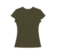 Hochwertiges Sommer Slim Fit Atmungsaktives Lässiges Damen Rundhals Sport Kurzarm T-Shirt Schnelltrocknend Anti-Schrumpf Top