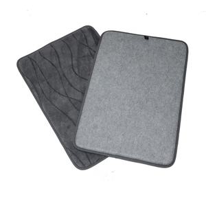(Chkame) Aspiradora de 2cm de espesor 3 en 1 Alfombrillas antideslizantes para suelo Espuma viscoelástica Acolchado <span class=keywords><strong>Coral</strong></span> Fleeces Alfombrillas para Baño - Product Image 4