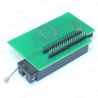 Adaptateur XGecu ADP_D42_EX-A avec prise ZIF noire pour PLCC44 DIP42 27Cxxx 27Vxxx EEPROM uniquement pour utilisation sur le programmeur T48(TL866-3G)