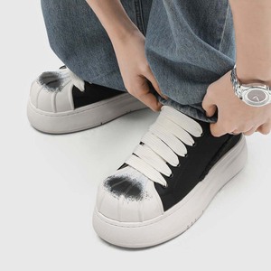 Zapatillas Casuales con Punta Decorativa y Estampado para Hombre, Primavera 2026, Nueva Llegada, Suela Gruesa que Aumenta la Altura, Estilo Derby, Cómodas y Duraderas - Product Image 5