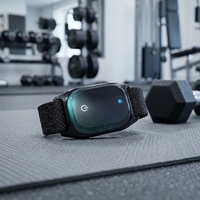 Brazalete de Monitorización de Frecuencia Cardíaca con Sincronización de Datos con APP, Compatible con Zwift y Strava, Herramienta de Análisis Profesional de Registro de Entrenamiento