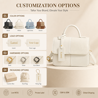 Sac à bandoulière carré portable en PU pour femme 2026 avec pompon, sacs à main de luxe en cuir pour femme