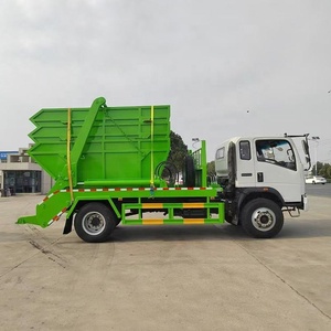 Camion benne basculante Sinotruk Howo 4X2 LHD/RHD, directement du fabricant, pour la collecte des déchets urbains et la manutention de conteneurs - Product Image 3