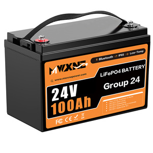 Batterie LiFePO4 24V 150Ah avec BMS intelligent, batterie au lithium industrielle pour l'éclairage de chantier en extérieur - Product Image 3