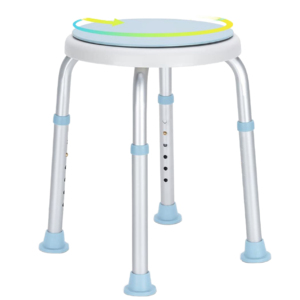 Durable Lightweight Aluminum Rotating Bath Seat Disabled Height Adjustable Elderly Bath <b>Shower</b> <b>Chair</b> - Product Image 1