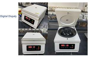 Centrífuga de Laboratório Médico TD4A-WS Tipo Mesa com Baixa Velocidade 4000rpm 10ml 50ml 24 Tubos Rotor Angular - Product Image 4