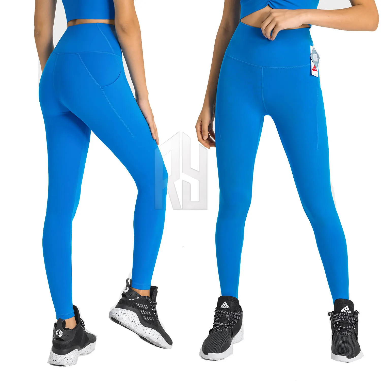 2023 Sexy Women Solid Butt-lift leggings quick dry breathable gym workout high-waist pants custom logo leggings for women