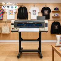 Imprimante DTF EraSmart 2 têtes A1 60cm pour films PET XP600 I3200 avec machine à secouer la poudre pour l'impression de t-shirts, garantie 3 ans