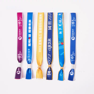 Pulsera de tela con arte folclórico, personalizable, ecológica, con estampado por transferencia térmica, recomendada por fábricas chinas, para fines promocionales - Product Image 3