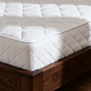 Protector de Colchón Doble Premium de Poliéster CHENHONG al por Mayor - Calidad de Hotel de 5 Estrellas, Diseño Acolchado Liso, Antiácaros - Product Image 4