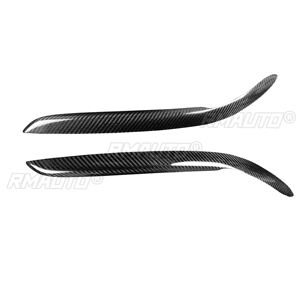 1 par de cubiertas de fibra de carbono real para faros delanteros de coche, para Subaru Impreza 4-6 2004 2005 2006 2007 2008 2009 - Product Image 2