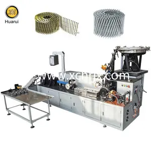 Fully Automatic Coil Nail Making Machine Wire Collated Coil Nail Machine