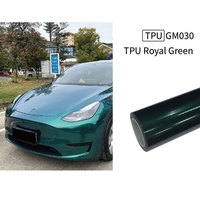 HEY FILM TPU Couleur Vert Royal PPF Film de protection de peinture Couleur PPF Film d'emballage de voiture auto-cicatrisant Anti-rayures TPU