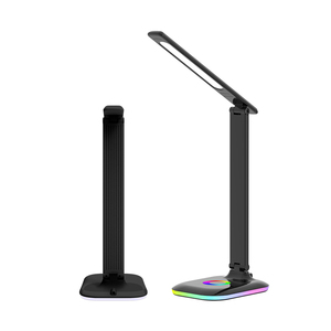 Mắt chăm sóc Bảng điều khiển cảm ứng 4 độ sáng mức độ Dimmable + CCT + RGB cơ sở ánh sáng ban đêm LED bàn LED đèn - Product Image 1