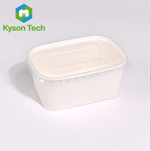 Hot Bán Dùng Một Lần Bao Bì Thực Phẩm Phân Hủy Sinh Học Takeaway Thực Phẩm Hộp <span class=keywords><strong>Ecofriendly</strong></span> Mang Đi Ăn Trưa Hộp Giấy - Product Image 3