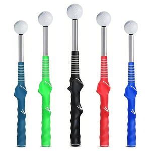Venta al por mayor de acero inoxidable telescópico Golf <span class=keywords><strong>Tempo</strong></span> Swing Trainer equipo de práctica de calentamiento ayuda de entrenamiento para Golf Swing Training - Product Image 6