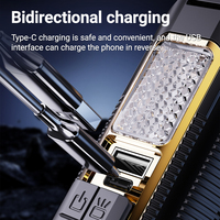 Lampes de poche led haute puissance portable camping zoom lampes de poche longue portée rechargeables