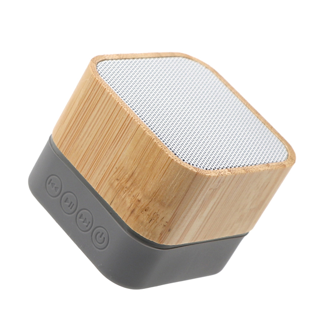 Hot Bamboo Wood Speaker Eco Friendly Natural Sustainable Material Bluetooth Portable Mini Stereo Sound for Home Garden Yoga Gift